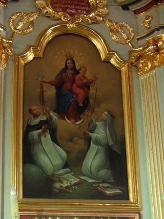 Matka Boska Różańcowa w Kościele Parafialnym