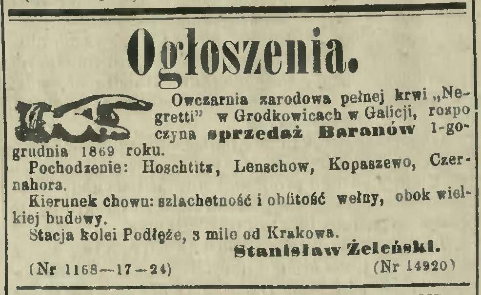 Ogłoszenia gazetowe