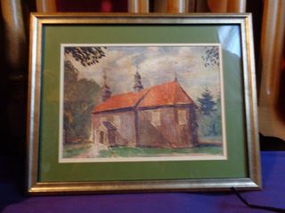 Stary kościół w Brzeziu