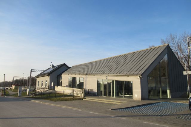 Stacja w Kłaju widok obecny