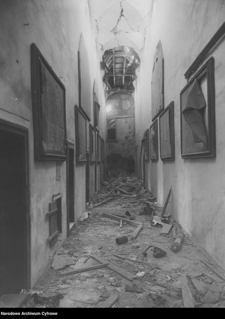 Klasztor ss Benedyktynek w Staniątkach - Jasny wirydaż - źródło Narodowe Archiwum Cyfrowe