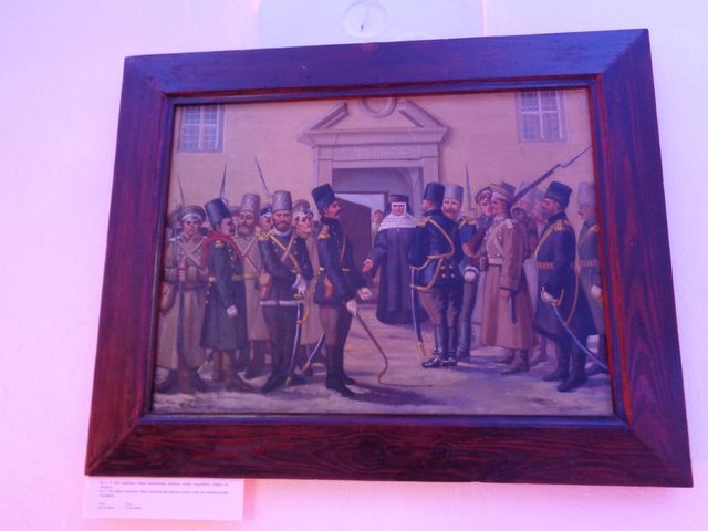 Wojska rosyjskie w klasztorze Staniateckim - ze zbiorów ss Benedyktynek w Staniątkach